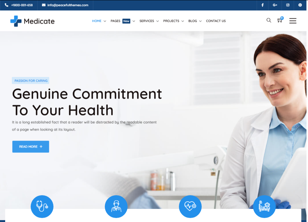5 Best Website Themes to Boost Healthcare Services