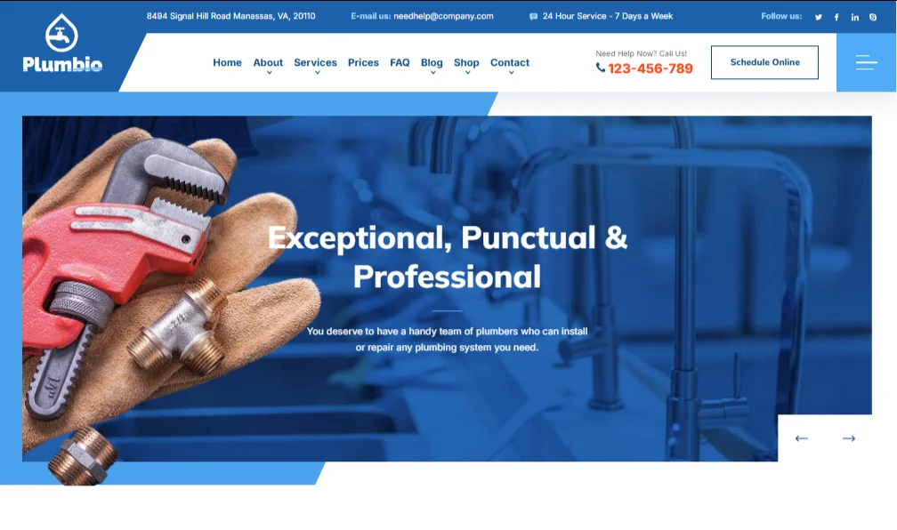 5 Best Plumber Themes to Get More Clients in 2025